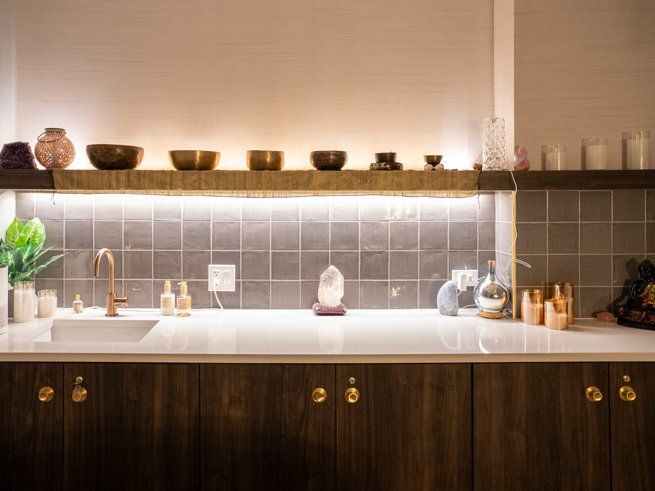 Sound bath space at Astute