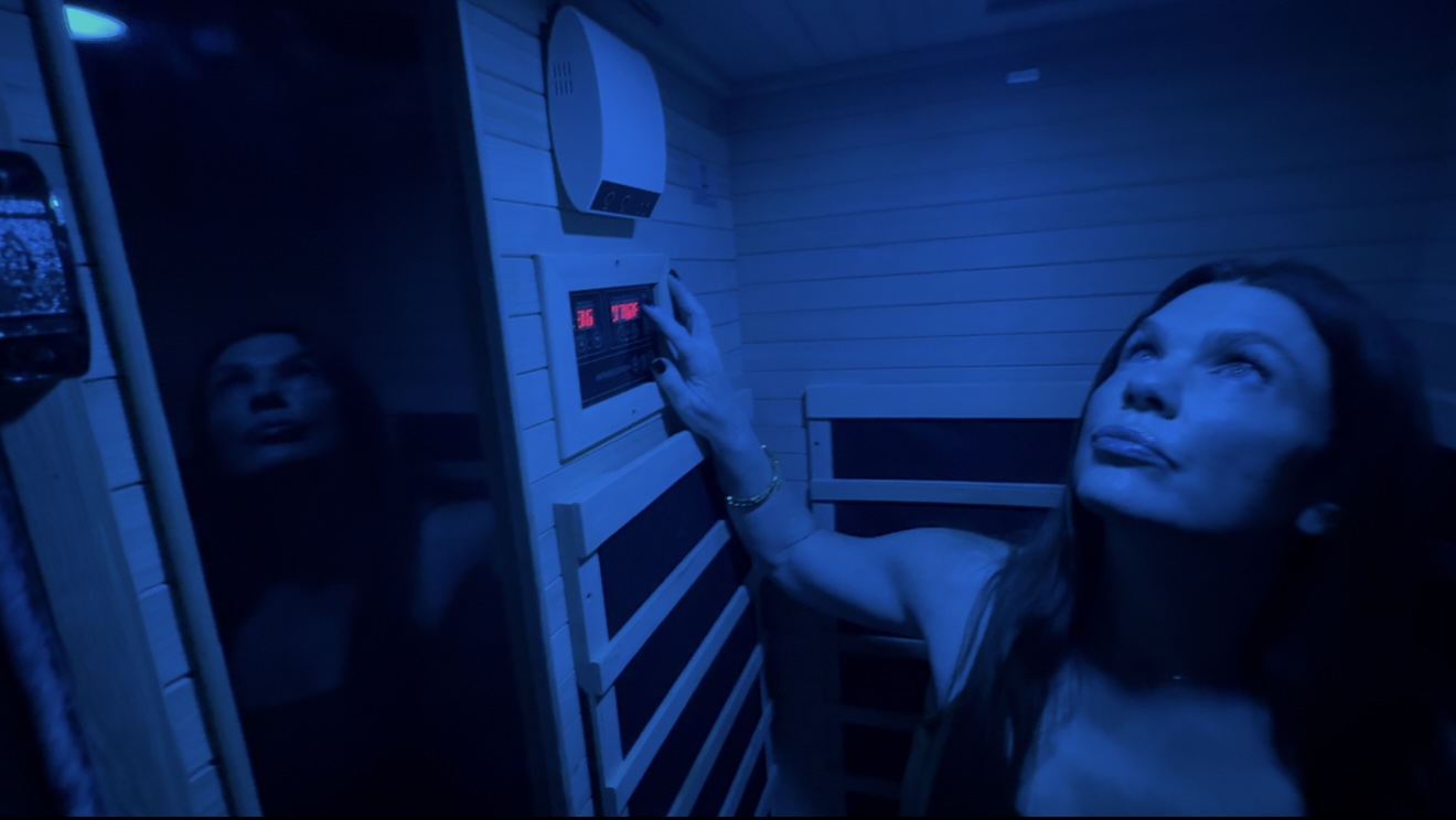 Infrared sauna at Astute Counseling & Wellness Services