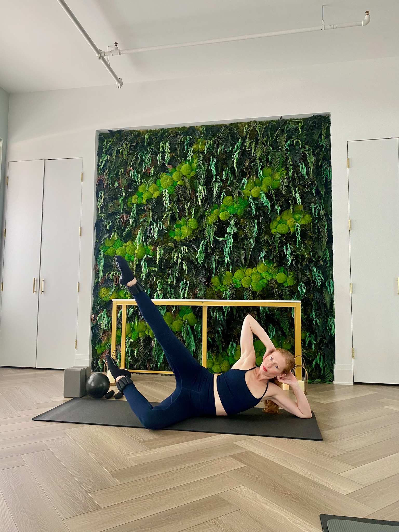 Mat Pilates session at Astute